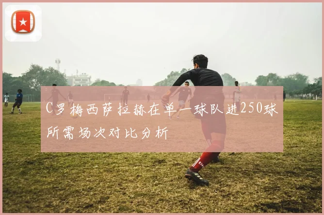 C罗梅西萨拉赫在单一球队进250球所需场次对比分析