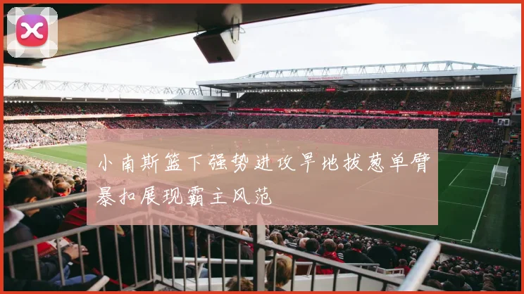 小南斯篮下强势进攻旱地拔葱单臂暴扣展现霸主风范